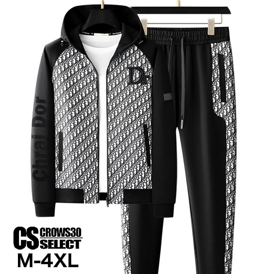 オラオラ系 セットアップ メンズ パーカー ジャージ 上下セット ルーム