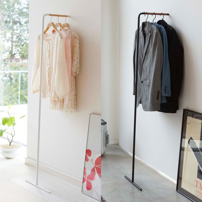 tower 山崎実業 ハンガーラック ポールハンガー コート掛け タワー