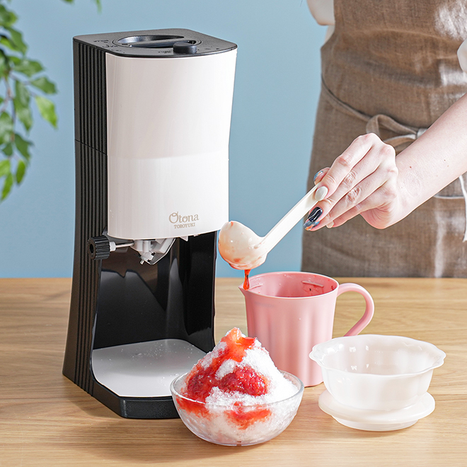 DOSHISHA（ドウシシャ） かき氷器 かき氷機 電動かき氷機 電動ふわふわ