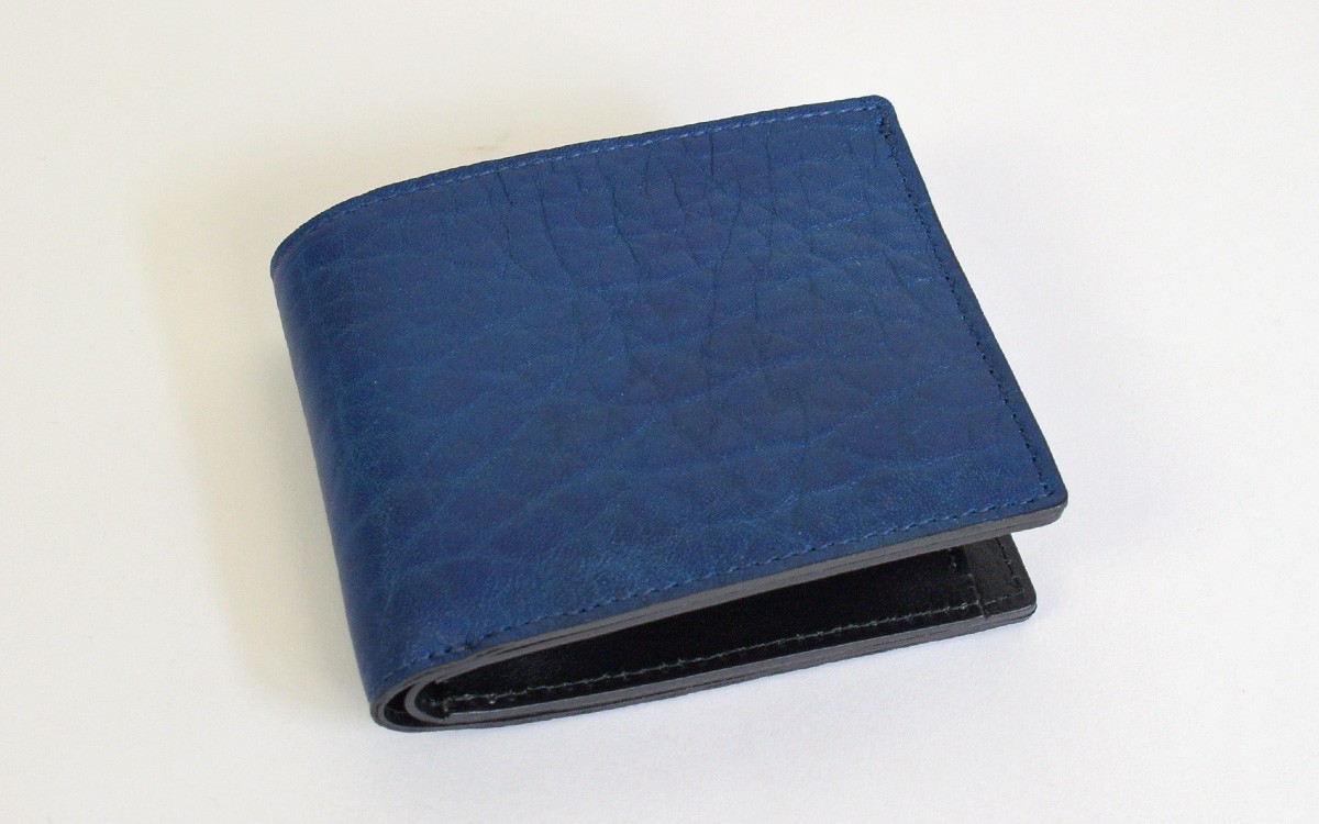 ブルハイドレザー 二つ折り財布 ZOO ズー 牛革 メンズ zbf-015