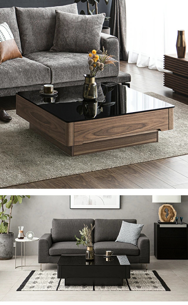 ARMONIA（アルモニア） センターテーブル ガラステーブル 1000 木製