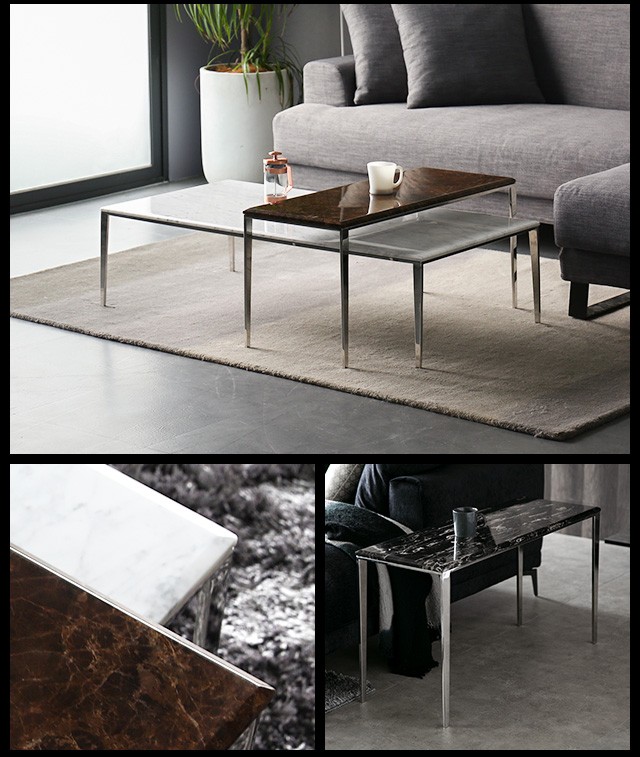 ARMONIA（アルモニア） センターテーブル 大理石テーブル セパレート