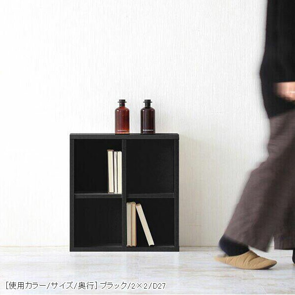 arne（アーネ） 本棚 カラーボックス ミニラック オープンラック 幅50