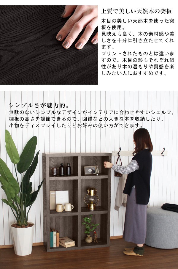 arne（アーネ） 本棚 リビング ディスプレイラック 書棚