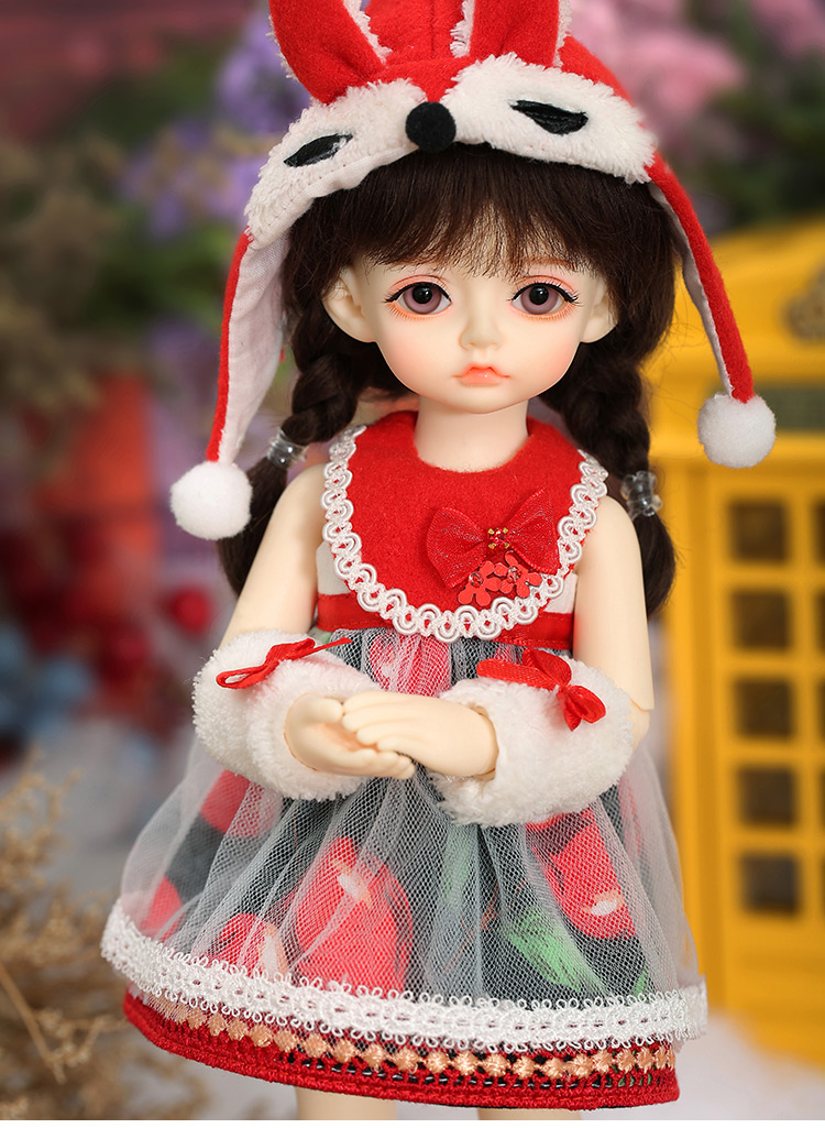 着せ替え人形 BJD 27cm ドール SD人形 球体関節 人形 本体 ウィッグ 服