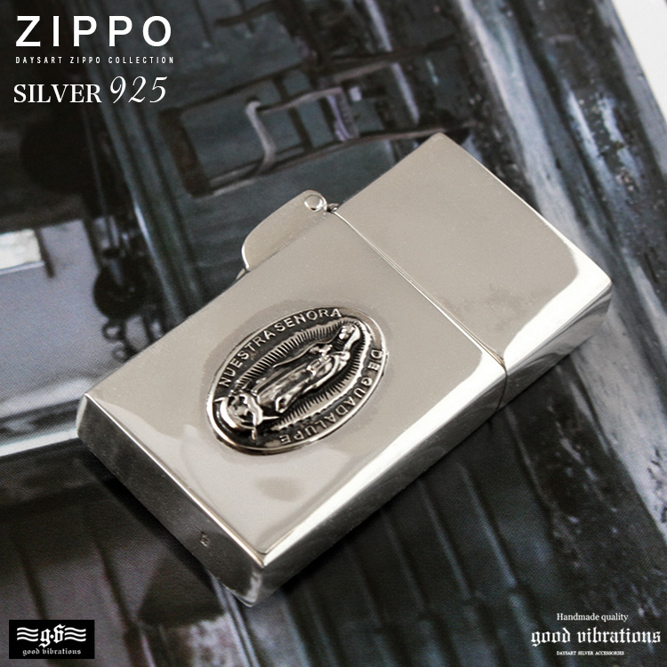 ZIPPO ライター オイルライター シルバー925 アーマージッポー マリア