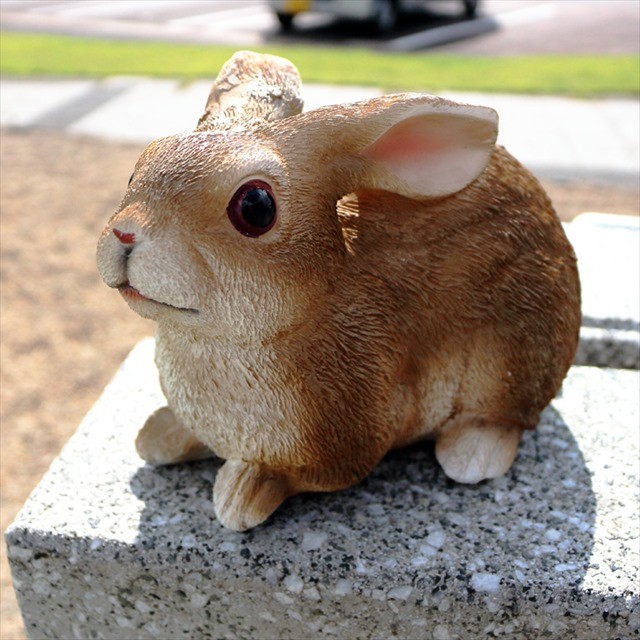 玄関 うさぎ 置物 ガーデニング 雑貨 インテリア おしゃれ