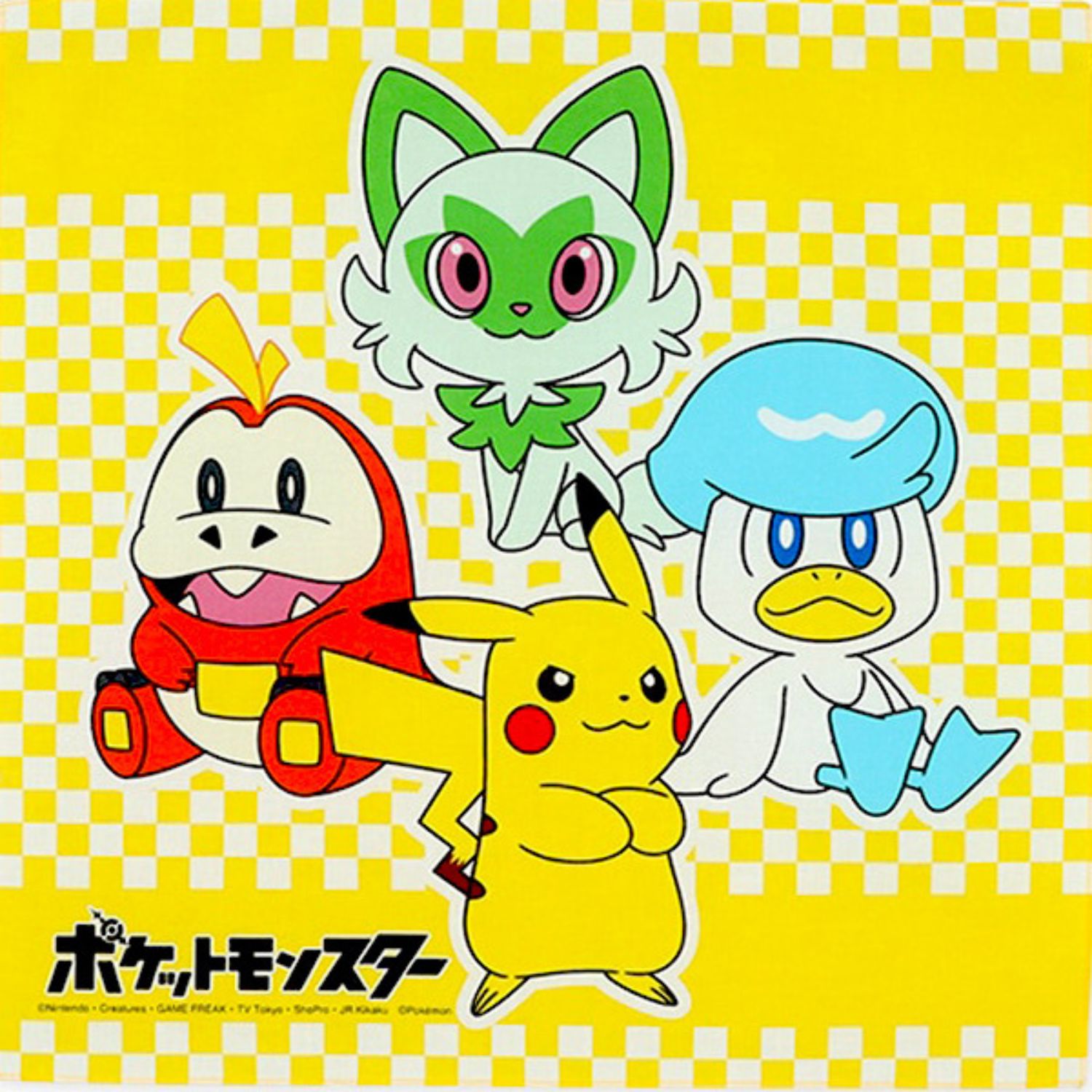 ポケットモンスター ナフキン 大判ハンカチ 3枚セット ポケモン ランチ