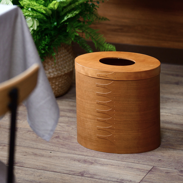 収納ボックス ゴミ箱 木製 シンプル ナチュラル 北欧 シェーカー