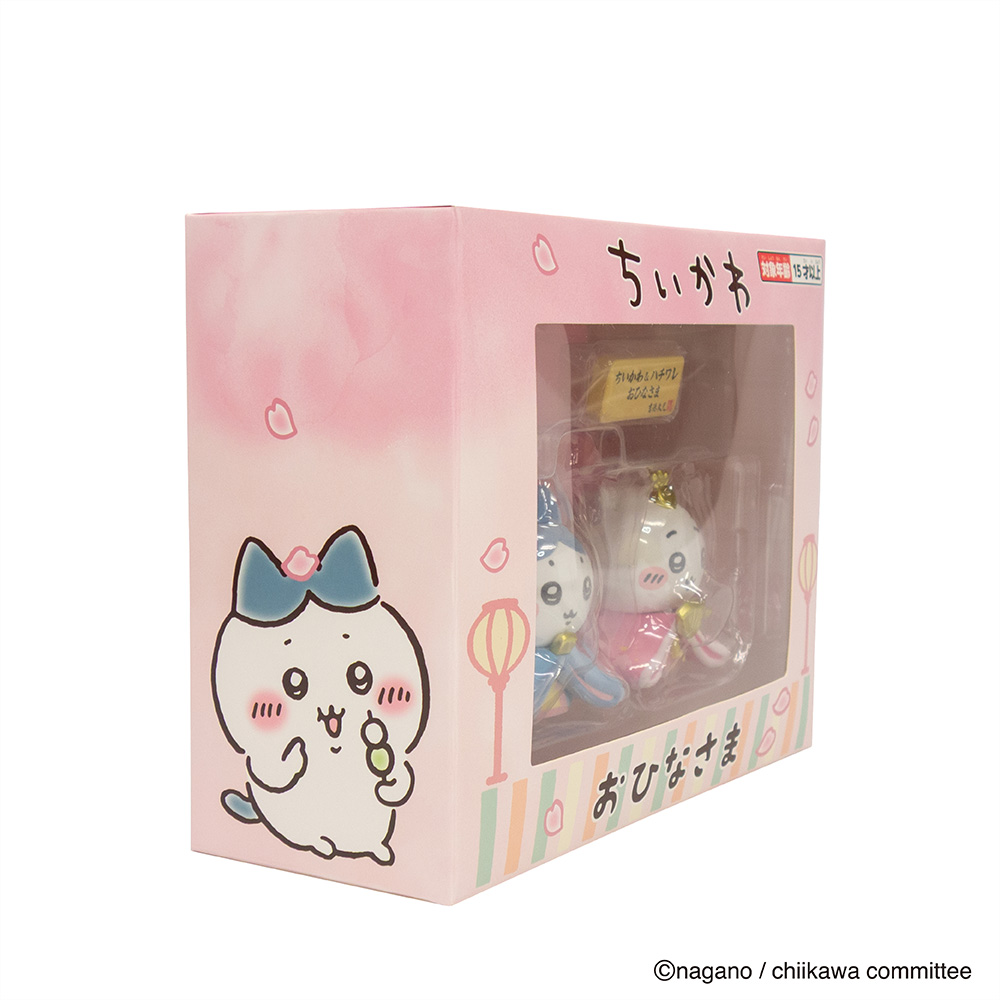 初節句 ひなまつり 雛人形 ちいかわ＆ハチワレミニ雛人形 コンパクト