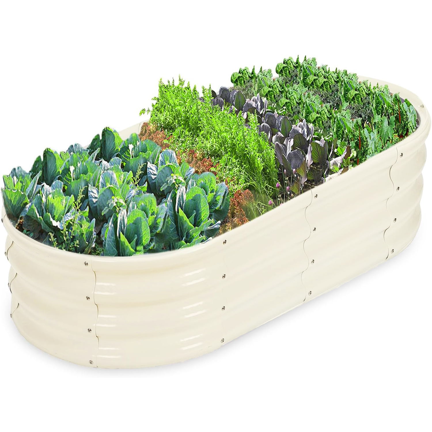 レイズドガーデンベッド 屋外 ガーデンベッド DIY農園 亜鉛メッキ