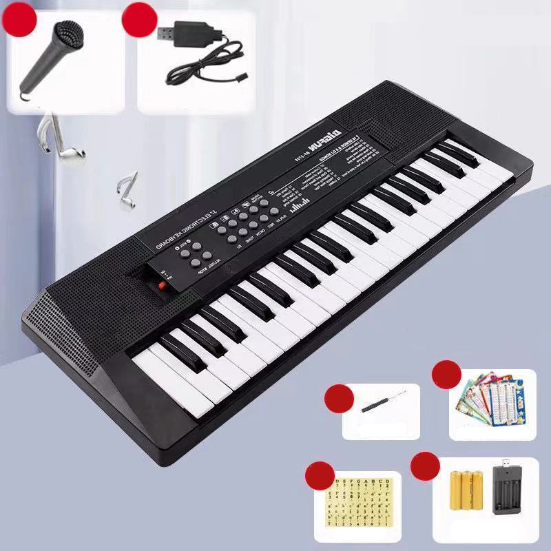 ミニ キーボード 楽器 ピアノ おもちゃ 電子 37鍵盤 演奏 初心者 音楽