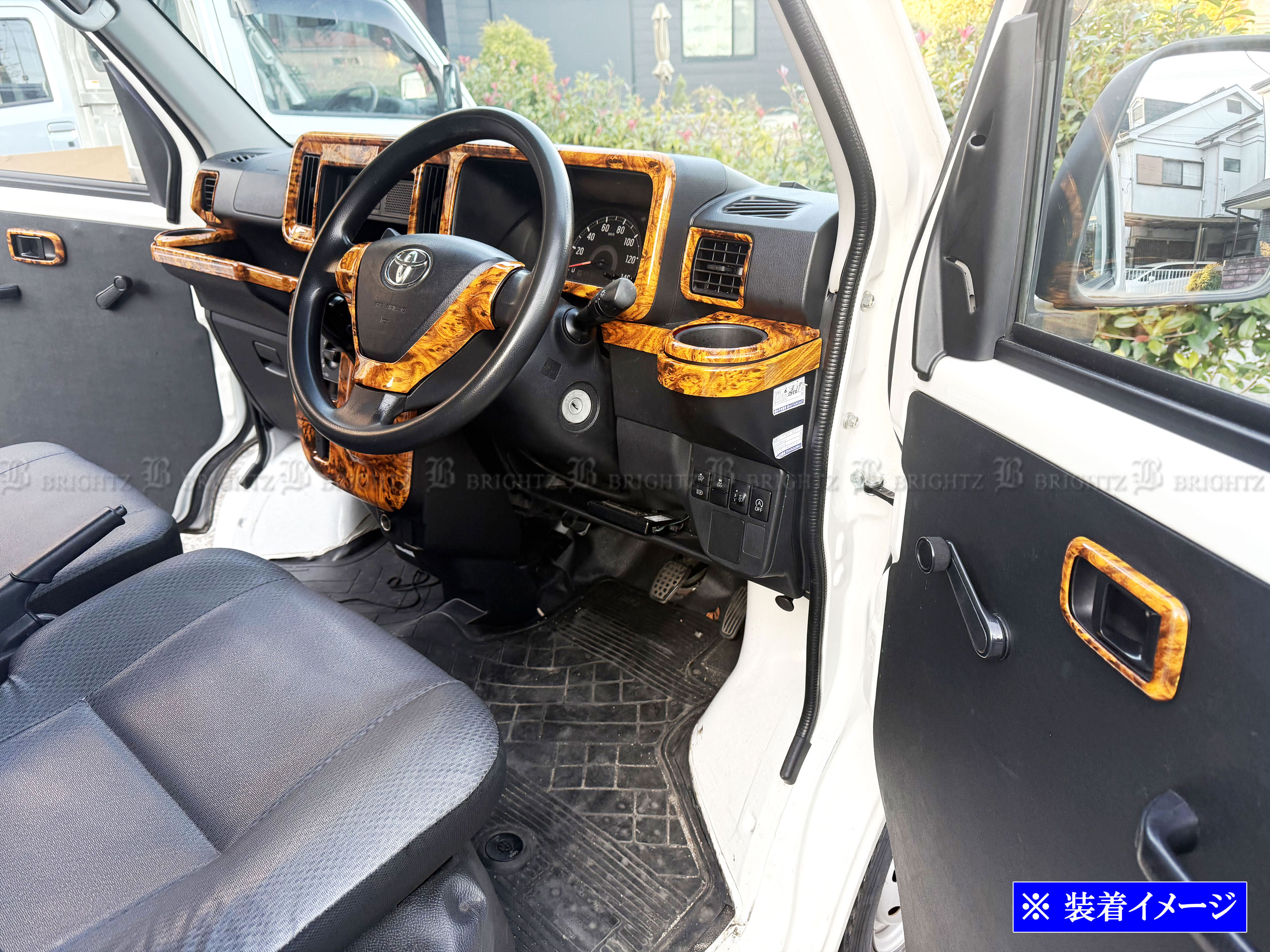 ハイゼットデッキバン S321W S331W 後期 インテリア パネル セット