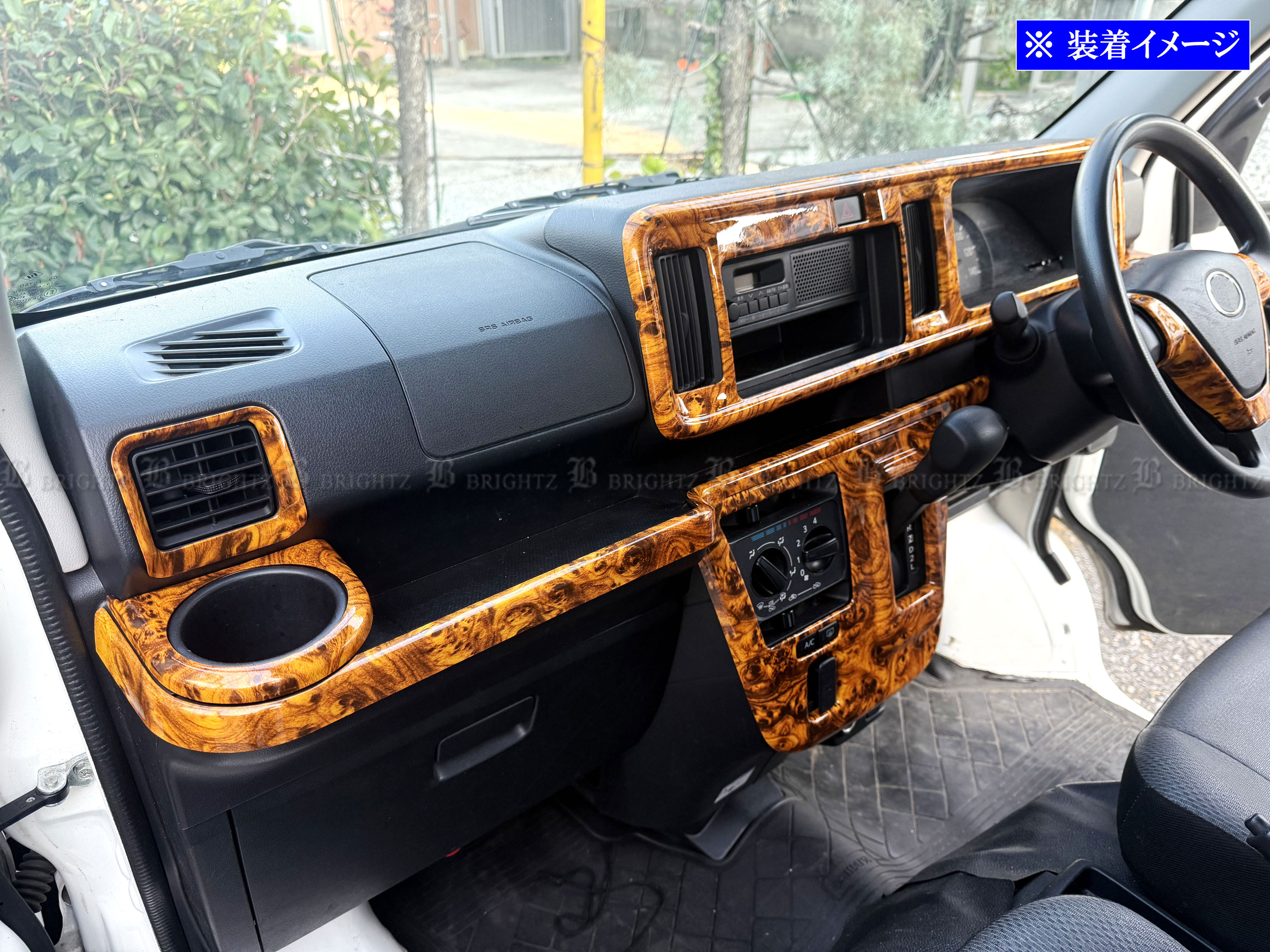 ハイゼットデッキバン S321W S331W 後期 インテリア パネル セット