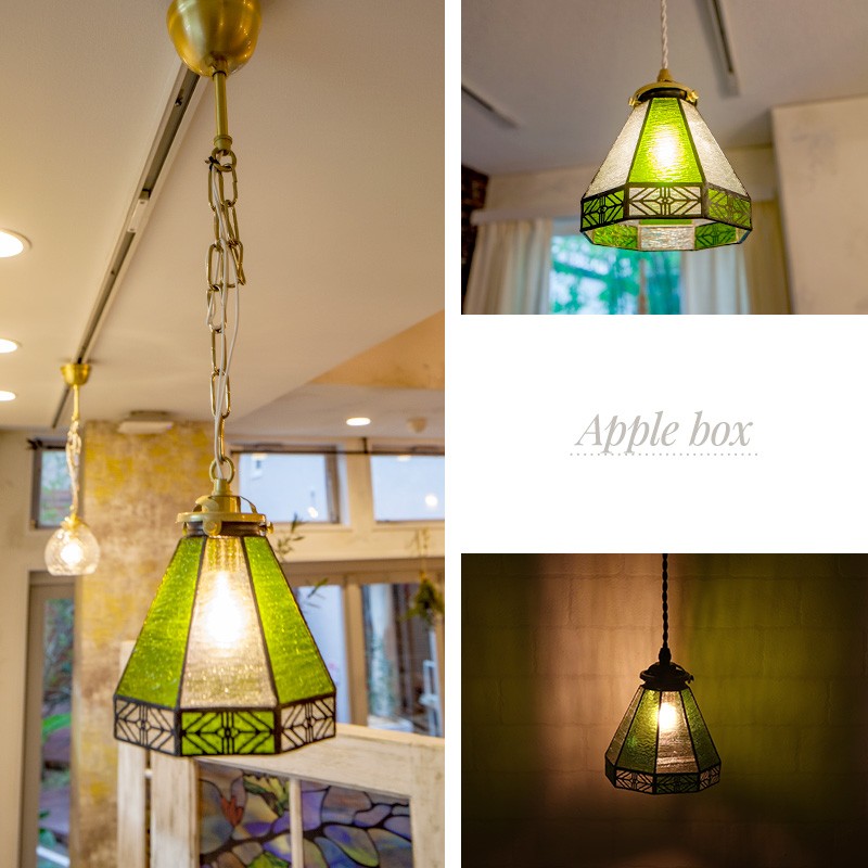 照明 つりさげ 吊り下げ ペンダントライト ステンドグラス シェード