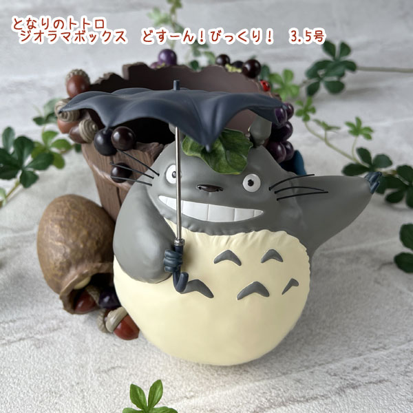 となりのトトロ ジオラマボックス＆プリザーブドフラワーアップル