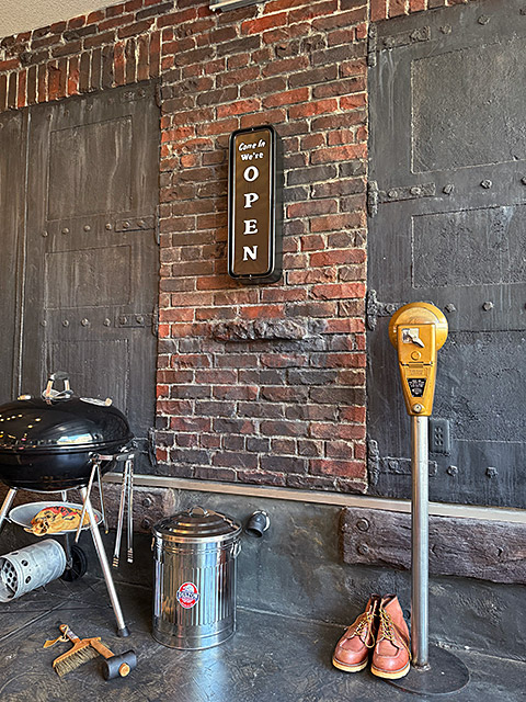 DULTON（ダルトン） ウォールマウント スピナーサイン （ブラック