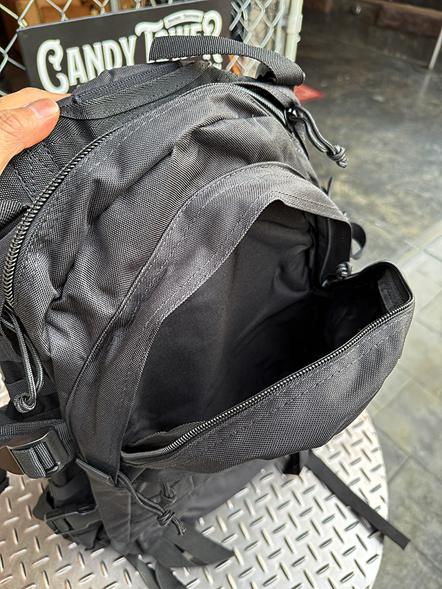 米軍タイプ A-3 ミリタリー バックパック 40L （ブラック） U.S.タイプ