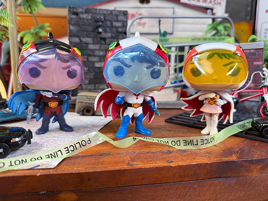 ファンコポップ 科学忍者隊ガッチャマン フィギュア （全3体セット