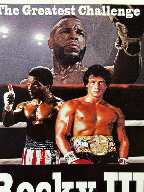 ハリウッドポスター #0028 映画 ロッキー3 劇場版ポスター