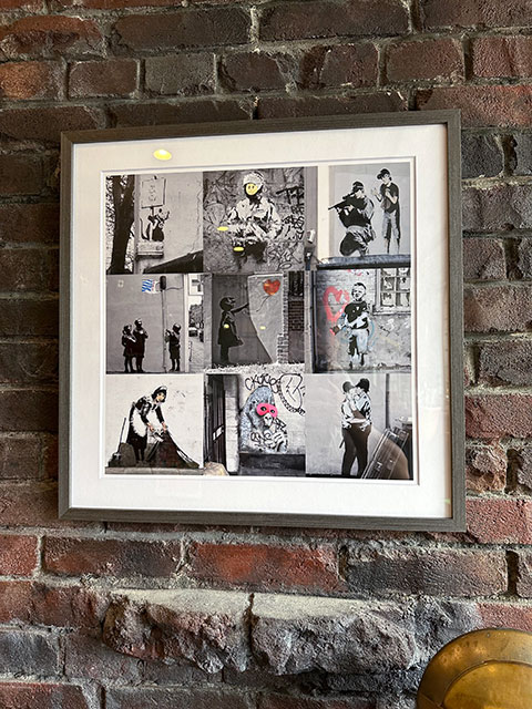 バンクシー アートフレーム （Banksy Collection 2） 木製額付き 絵画