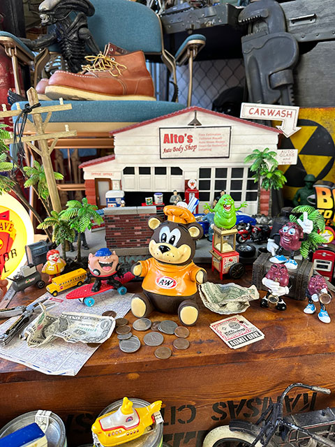 A＆W ルートベアー ソフビバンク 貯金箱 □ アメリカン雑貨 アメリカ