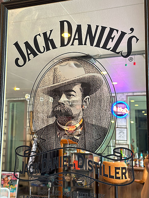 ビッグサイズ パブミラー （ジャック・ダニエル/ポートレイト