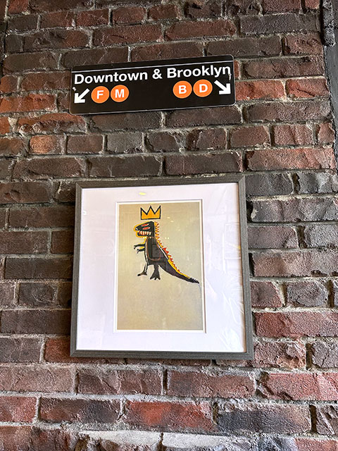 バスキア アートフレーム （Pez Dispenser,1984） ジャン=ミシェル