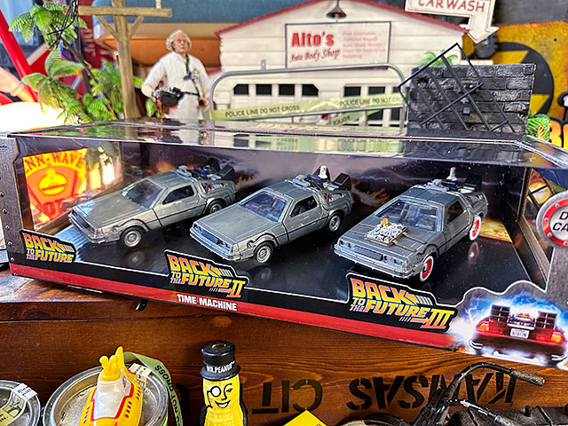Jada 映画 バック・トゥ・ザ・フューチャー 3部作シリーズ3台セット