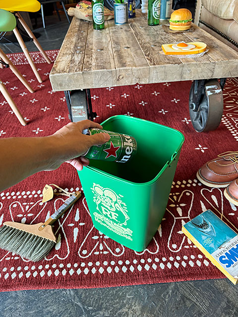 RAT FINK（ラットフィンク） 10Lダストボックス ゴミ箱 □ アメリカン