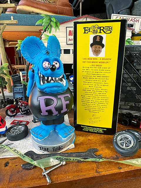 RAT FINK（ラットフィンク） ファンコ ボビングヘッド （ブルー