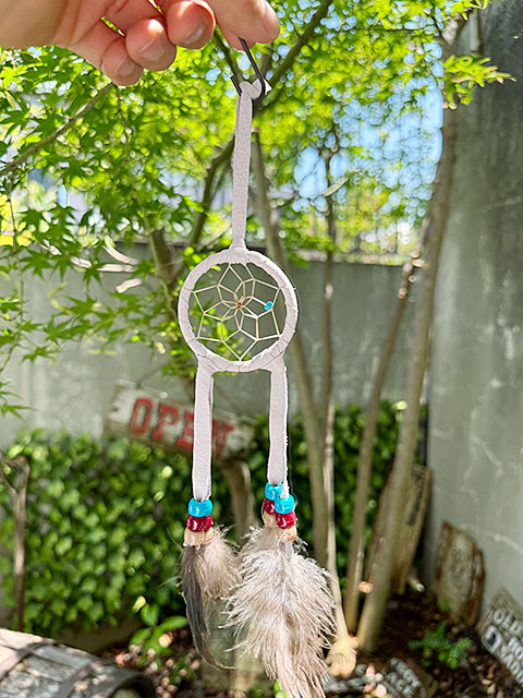 ネイティブアメリカン ナバホ族が手掛けた本物 ドリームキャッチャー