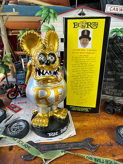 RAT FINK（ラットフィンク） ファンコ ボビングヘッド （ゴールド