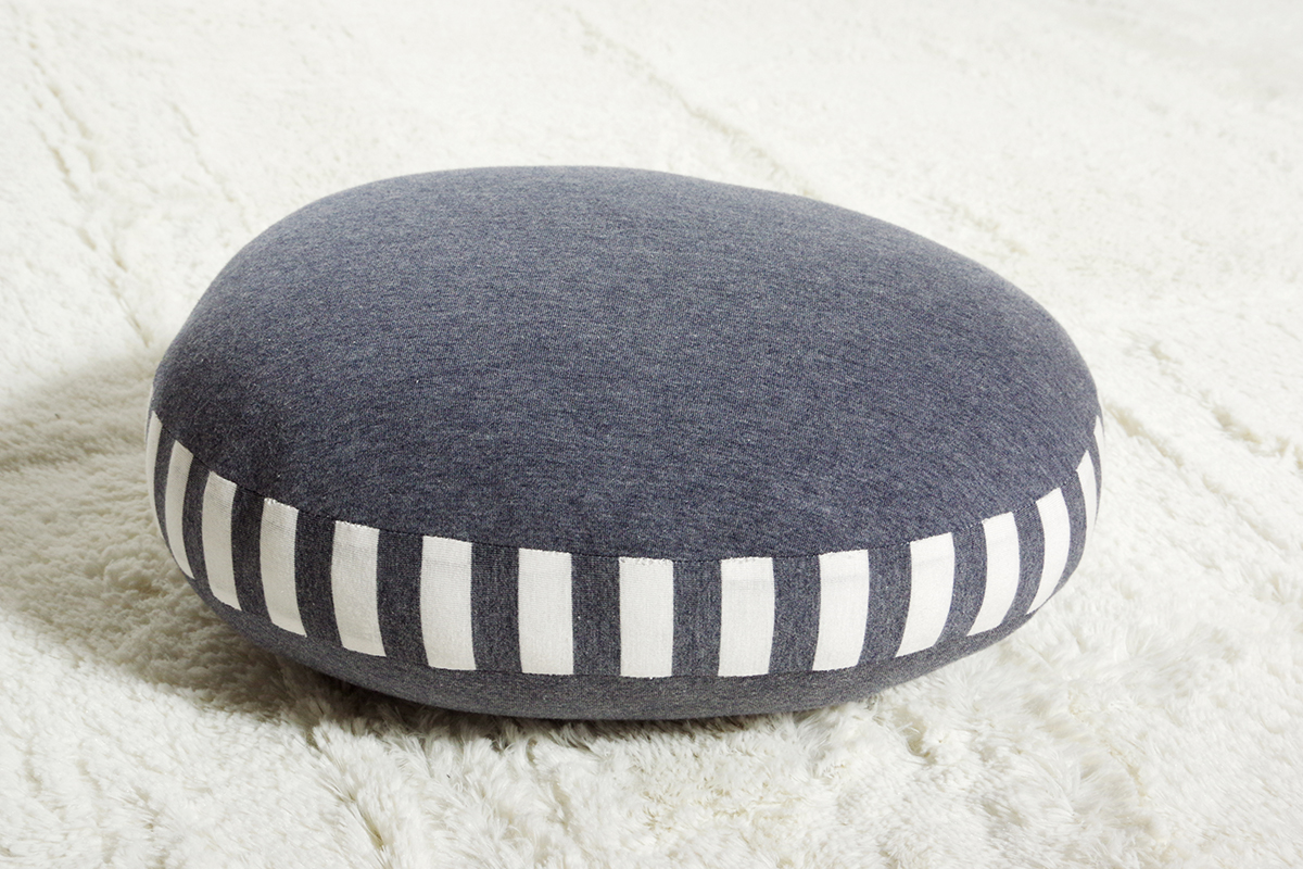 クッション マカロン 丸 円形 40cm おしゃれ ふわふわ ふかふか 北欧