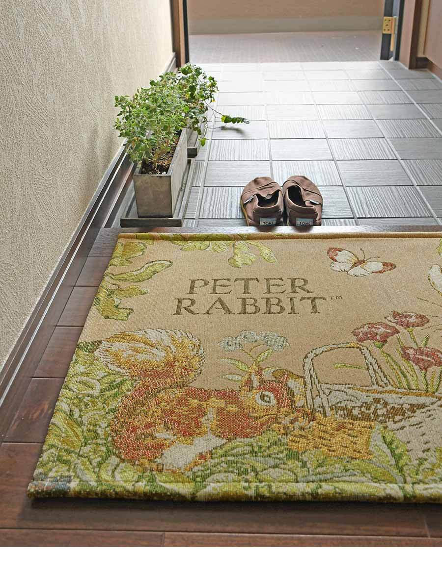 ピーターラビット（PETER RABBIT） 玄関マット フォレス 50×80 cm