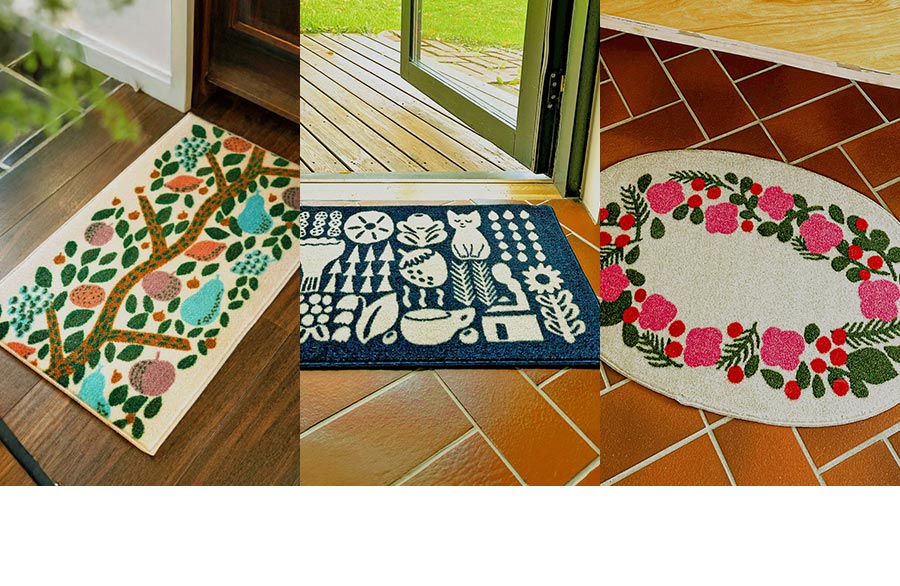 クリーンテックス・ジャパン 玄関マット Manty 45×75 cm 洗える 日本製