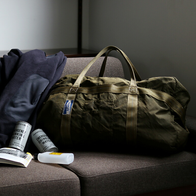 軍放出品 ミリタリー バッグ フランス 空軍 80年代 USED TAP