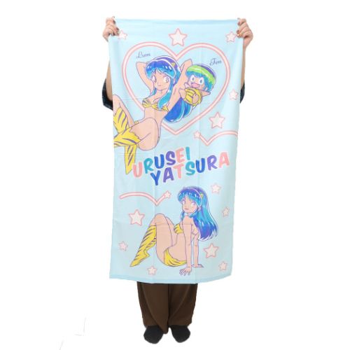 うる星やつら シャーリングタオル バスタオル ラム＆テン