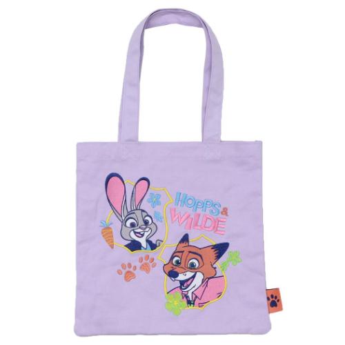 ズートピア 手提げかばん ズートピア2 刺繍カラートートバッグ