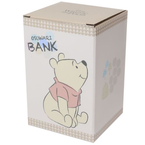 くまのプーさん セラミックフィギュアバンク ディズニー 陶器製貯金箱