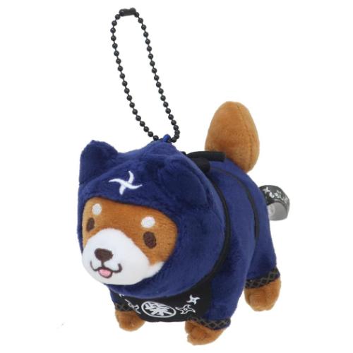 マスコット ぬいぐるみBC ボールチェーン 忠犬もちしば おかか忍者