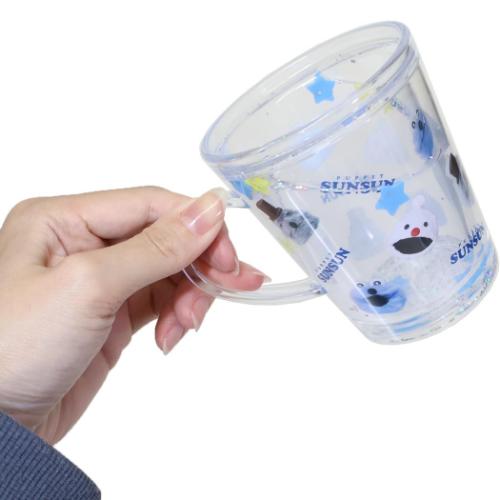 プラカップ パペットスンスン ウォーターカップ チラシ PUPPET SUNSUN