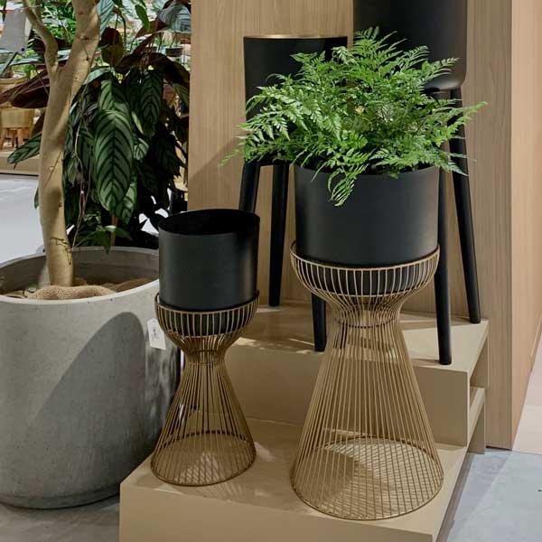 CLOVER CLOVER(クローバー) アイアンプランター ウィズカーヴスタンド