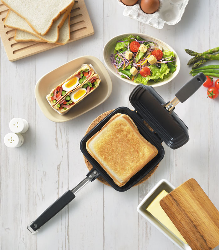 タマハシ タップリィ ホットサンドメーカー IH対応 TP-12 ホットサンド