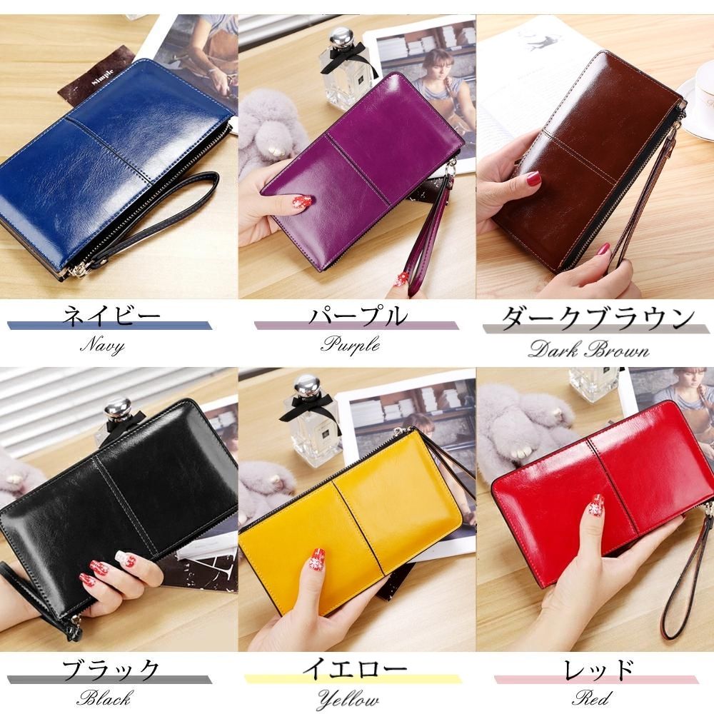 長財布 レディース 通帳ケース マルチケース 多機能ウォレット : ddice