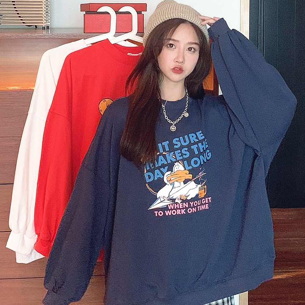 トレーナー スウェット レディース 長袖 大きいサイズ オーバーサイズ