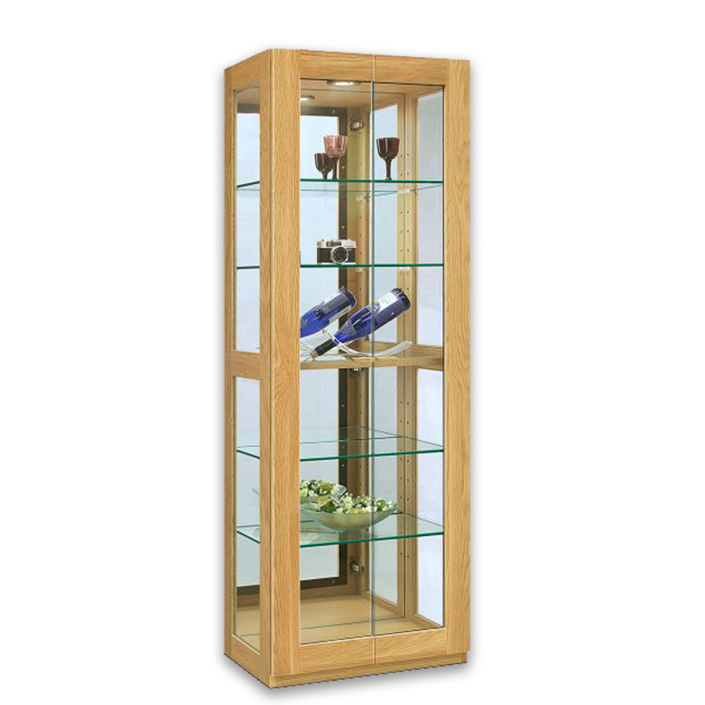 国産 天然木 コレクションボード コレクションケース LED ライト付 幅