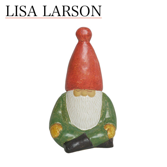 Lisa Larson（リサラーソン） 【並行輸入品】リサラーソン 置物 サンタ