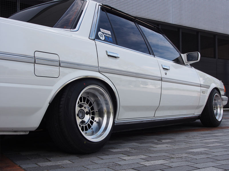 旧車 フォーカススポーク -38 1410 14インチ 10J 114.3-4H アルミ