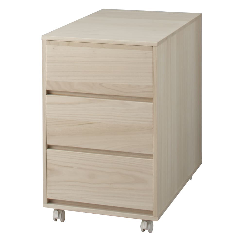 dinos（ディノス） 【日本製】キャスター付き総桐押し入れタンス 3段